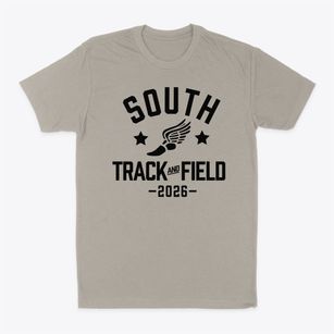 South Middle School Track and Field Classic Dad T-Shirt