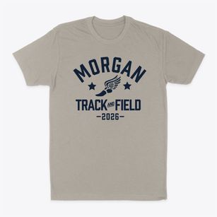Morgan School Track and Field Classic Dad T-Shirt