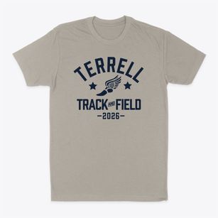 Terrell High School Track and Field Classic Dad T-Shirt