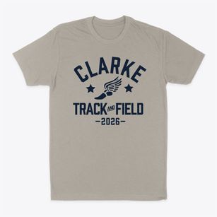 Clarke Elementary School Track and Field Classic Dad T-Shirt