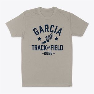 Garcia Elementary School Track and Field Classic Dad T-Shirt