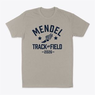 Mendel Elementary School Track and Field Classic Dad T-Shirt