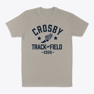 Crosby Elementary School Track and Field Classic Dad T-Shirt