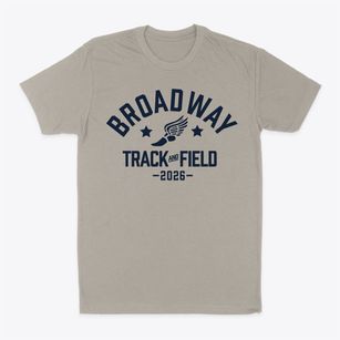 Broadway Elementary School Track and Field Classic Dad T-Shirt