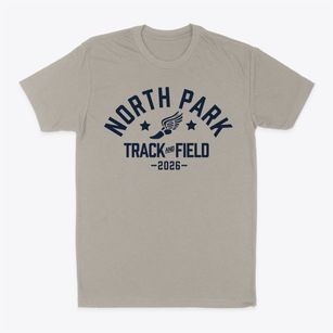 North Park Elementary School Track and Field Classic Dad T-Shirt