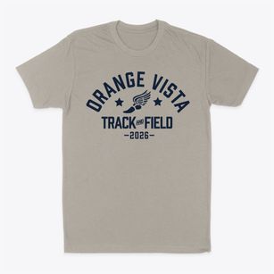 Orange Vista Track and Field Classic Dad T-Shirt