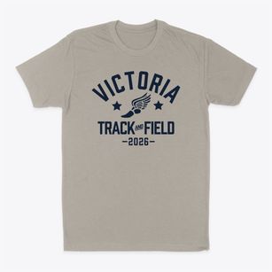 Victoria Elementary School Track and Field Classic Dad T-Shirt