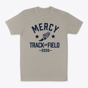 Mercy High School Track and Field Classic Dad T-Shirt