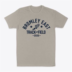 Bromley East Charter School Track and Field Classic Dad T-Shirt