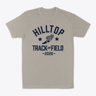 Hilltop Baptist School Track and Field Classic Dad T-Shirt