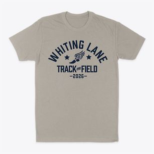 Whiting Lane Elementary School Track and Field Classic Dad T-Shirt
