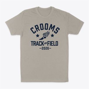 Crooms Academy Of Information Technology Track and Field Classic Dad T-Shirt