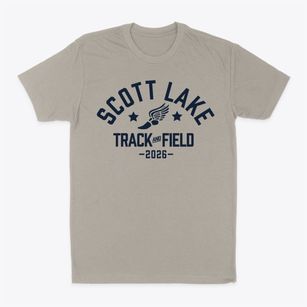 Scott Lake Elementary School Track and Field Classic Dad T-Shirt