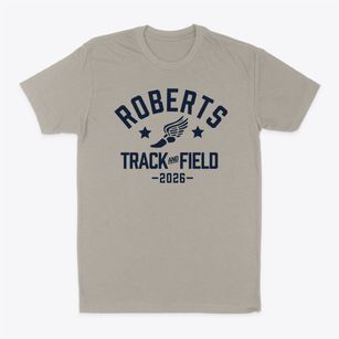 Roberts Middle School Track and Field Classic Dad T-Shirt