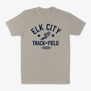 Elk City School Track and Field Classic Dad T-Shirt
