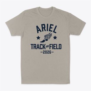 Ariel Community Academy Track and Field Classic Dad T-Shirt