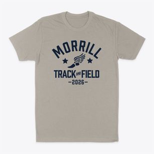 Morrill Elementary School Track and Field Classic Dad T-Shirt
