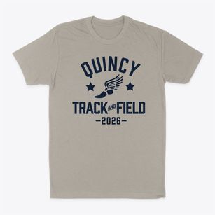 Quincy Homeschool Track and Field Classic Dad T-Shirt