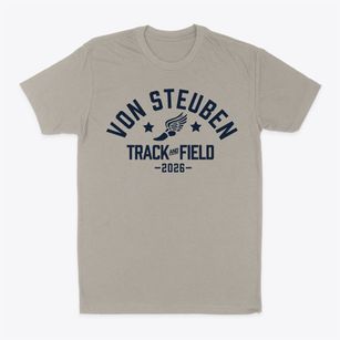 Von Steuben Middle School Track and Field Classic Dad T-Shirt