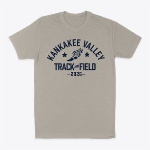 Kankakee Valley Middle School Track and Field Classic Dad T-Shirt