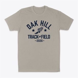 Oak Hill Middle School Track and Field Classic Dad T-Shirt