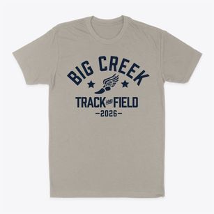 Big Creek Elementary School Track and Field Classic Dad T-Shirt