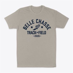 Belle Chasse Primary School Track and Field Classic Dad T-Shirt