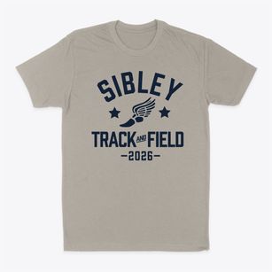 Sibley High School Track and Field Classic Dad T-Shirt