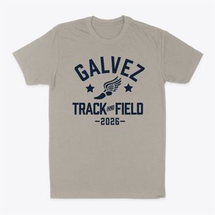 Galvez Primary School Track and Field Classic Dad T-Shirt