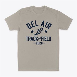 Bel Air Middle School Track and Field Classic Dad T-Shirt