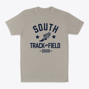 South Junior High School Track and Field Classic Dad T-Shirt