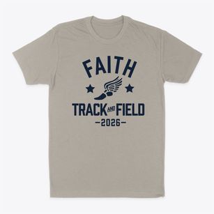 Faith Christian School Track and Field Classic Dad T-Shirt