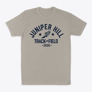 Juniper Hill Elementary School Track and Field Classic Dad T-Shirt
