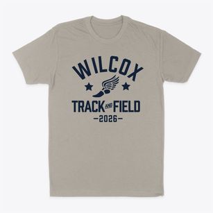 Wilcox Elementary School Track and Field Classic Dad T-Shirt