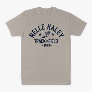 Nelle Haley Elementary School Track and Field Classic Dad T-Shirt