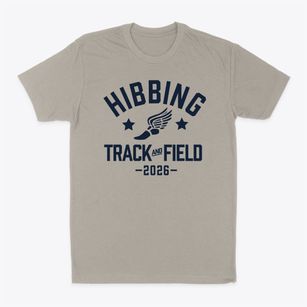 Hibbing Catholic School Track and Field Classic Dad T-Shirt