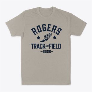Rogers Middle School Track and Field Classic Dad T-Shirt