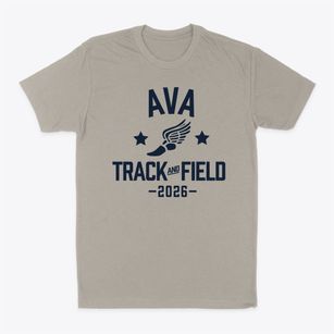Ava Middle School Track and Field Classic Dad T-Shirt