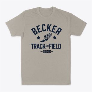 Becker Middle School Track and Field Classic Dad T-Shirt