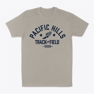 Pacific Hills High School Track and Field Classic Dad T-Shirt