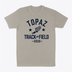 Topaz Elementary School Track and Field Classic Dad T-Shirt