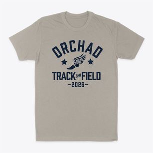 Orchad Elementary Track and Field Classic Dad T-Shirt