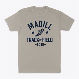 Madill Elementary School Track and Field Classic Dad T-Shirt