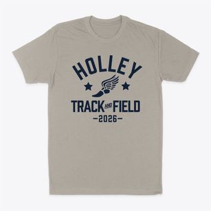 Holley High School Track and Field Classic Dad T-Shirt