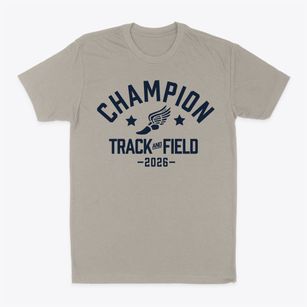 Champion Academy Track and Field Classic Dad T-Shirt