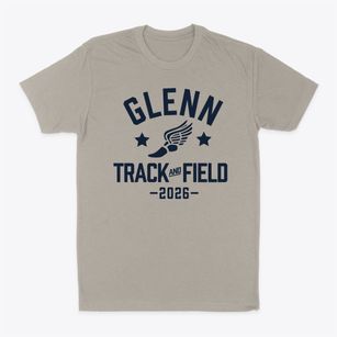 Glenn High School Track and Field Classic Dad T-Shirt