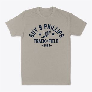 Guy B Phillips Middle School Track and Field Classic Dad T-Shirt