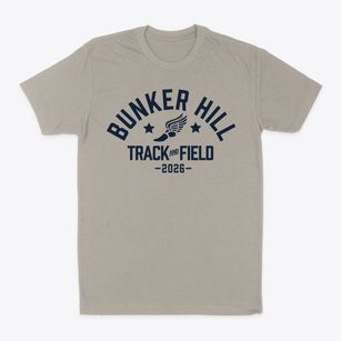 Bunker Hill Kindergarten Track and Field Classic Dad T-Shirt
