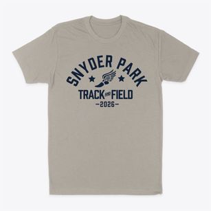 Snyder Park Elementary School Track and Field Classic Dad T-Shirt
