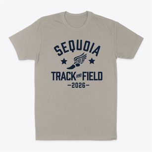 Sequoia Continuation High School Track and Field Classic Dad T-Shirt